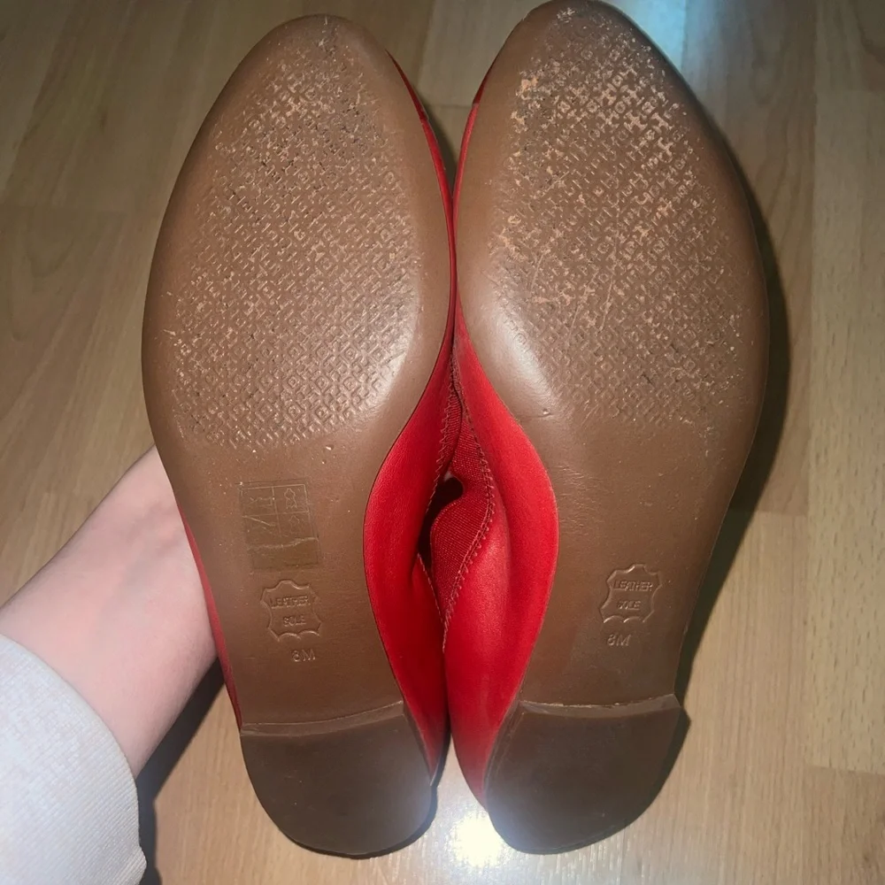 Tory Burch‎ ballet flats ruby red